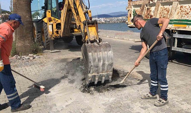 Kuşadası'nda yaz sezonu öncesi temizlik çalışmalarına hız verildi