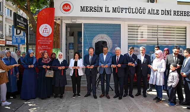 Mersin İl Müftülüğü Aile Dini Rehberlik Büro açıldı