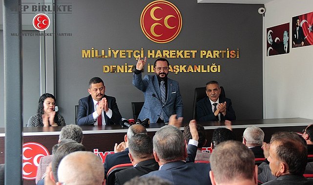 MHP İl Başkanı Yılmaz; "Cumhuriyetimize aşığız, milletimize sevdalıyız, Türklüğümüzle gurur duyuyoruz"