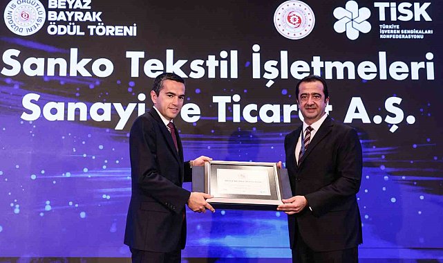 SANKO Tekstil "Beyaz Bayrak" kazanan ilk iş yerleri arasında