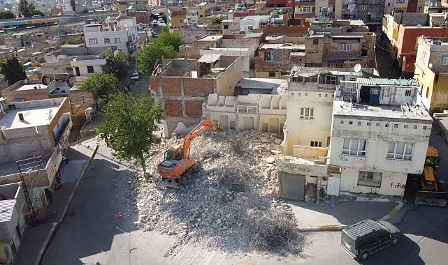 Şanlıurfa'da kentsel dönüşüm çalışması sürüyor