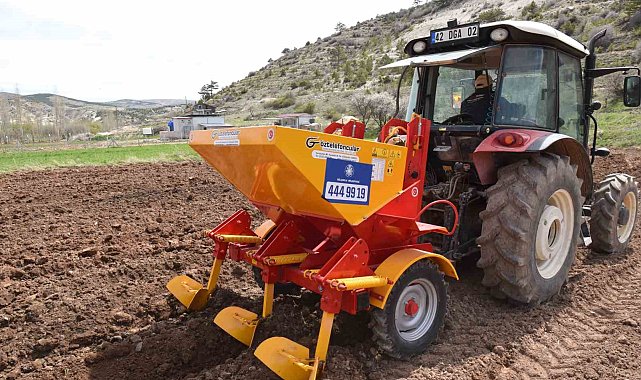 Selçuklu Belediyesi tarımsal üretime katkı sağlıyor