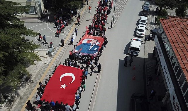 Şuhut'ta 'Gençlik Yürüyüşü'