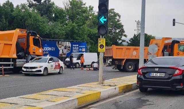 Tekirdağ'da trafik kazası: 1 yaralı