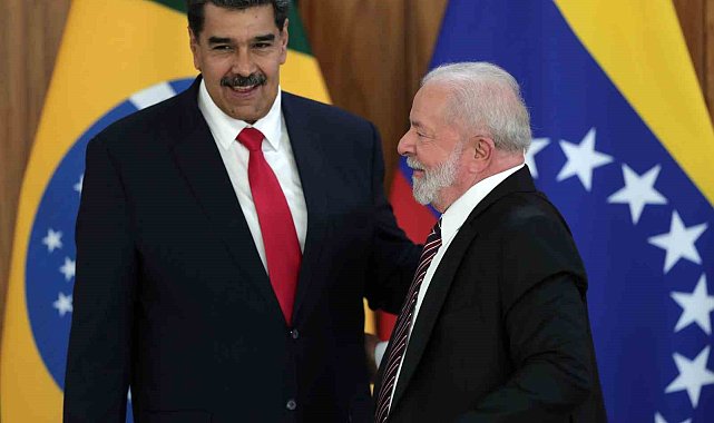 Ülkeye giriş yasağı konan Maduro'dan Brezilya'ya ilk ziyaret