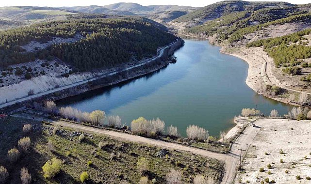 Yağışlar Yozgat'taki baraj ve göletlerde su seviyesini yükseltti