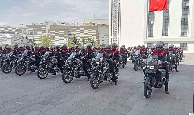 Yunus polisler, seremoniyle görev yerlerine gönderildi
