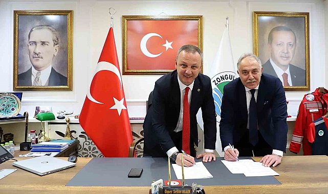 Zonguldak Belediyesi 720 işçiye yüzde 45 zamlık sözleşmeyi imzaladı