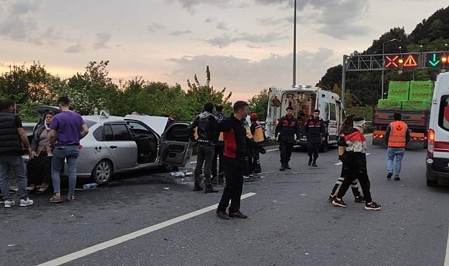 Zonguldak'ta trafik kazası: 4 yaralı