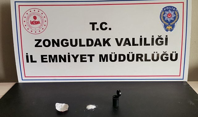 Zonguldak'ta uyuşturucu operasyonu