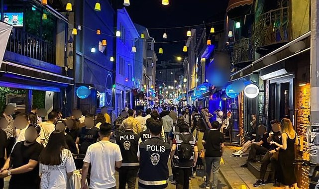 269 polisin katıldığı denetimlerde 3 bin 458 kişiyi sorgulandı