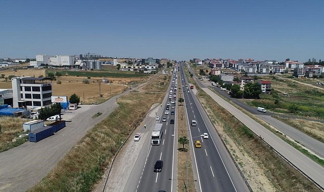 Akın akın geliyorlar: Tekirdağ'da tatil yoğunluğu