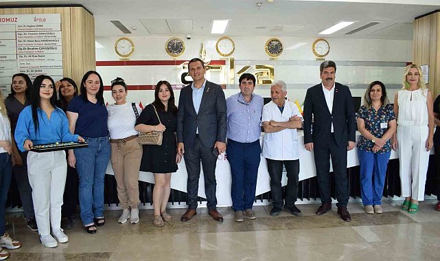 ANKA'da bayramlaşma töreni
