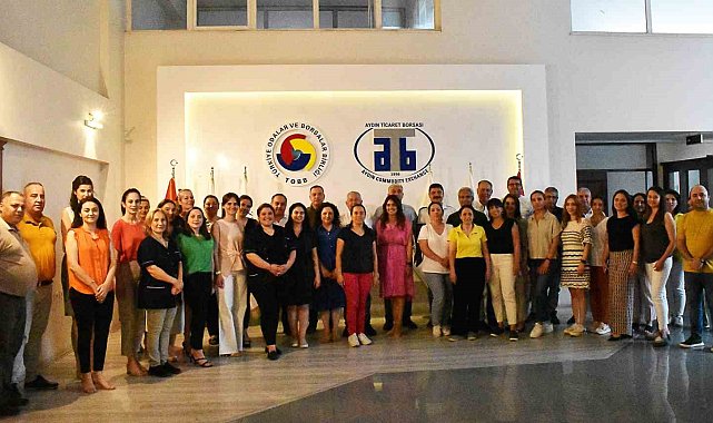 Aydın Ticaret Borsası'nda bayramlaşma merasimi gerçekleşti
