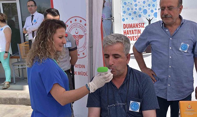 Aydın'da tütün kullanımının zararlarına dikkat çekildi