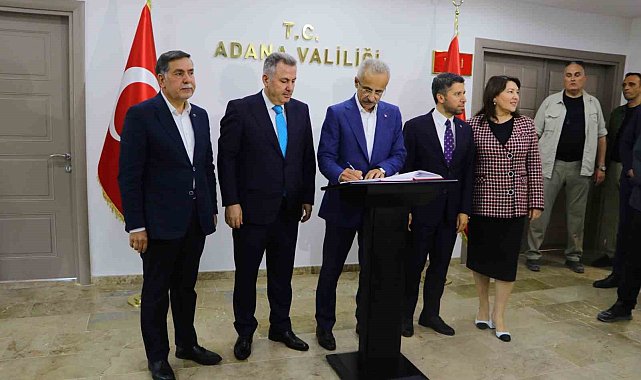 Bakan Uraloğlu Adana'da
