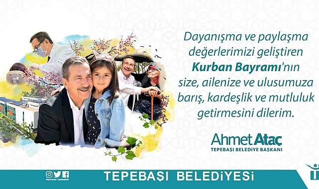 Başkan Ataç'tan Kurban Bayramı mesajı