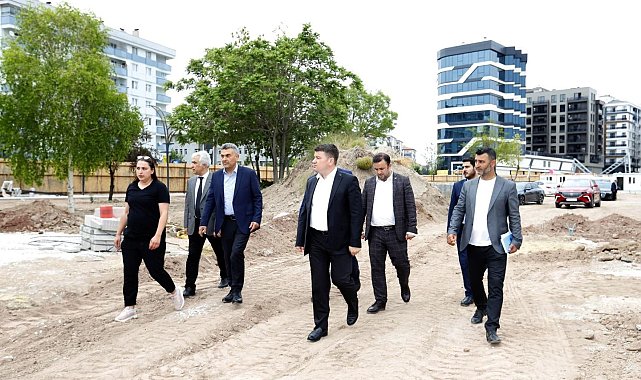 Başkan Dinçer: "Modern kent kimliğine yakışır bir sosyal donatı alanı inşa ediyoruz"