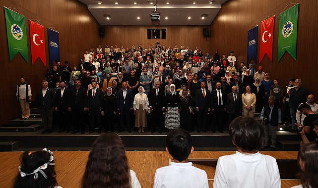Başkan Yüce: "Geleceğimizin teminatı çocuklarımızın başarılarından gurur duyuyoruz"