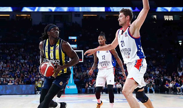 Basketbol Süper Ligi: A. Efes: 87 - Fenerbahçe Beko: 78