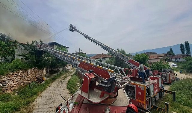 Bilecik'te yangın