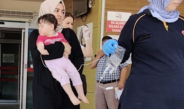Bulaşık parlatıcısı içen bebek hastanelik oldu