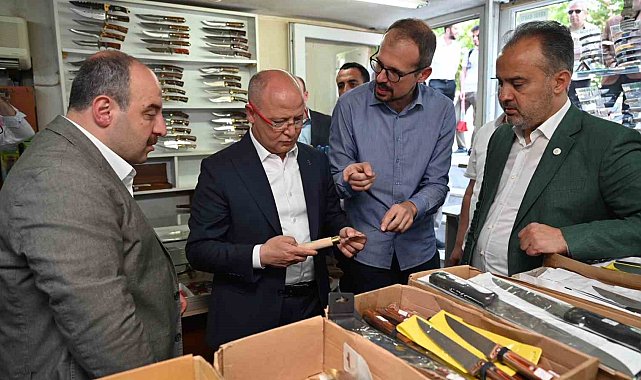 Bursa'da bıçakçılarda bayram telaşı