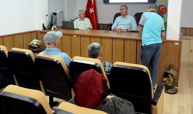 Çiftçilere seracılık kursu verildi