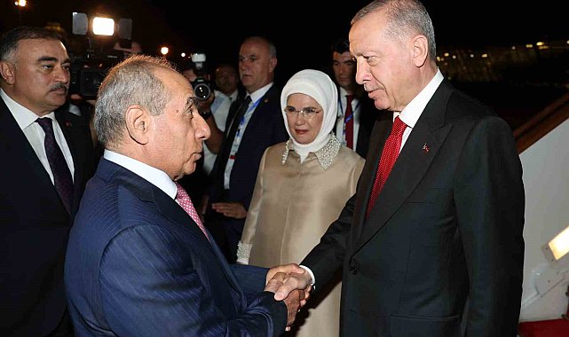 Cumhurbaşkanı Erdoğan Azerbaycan'da