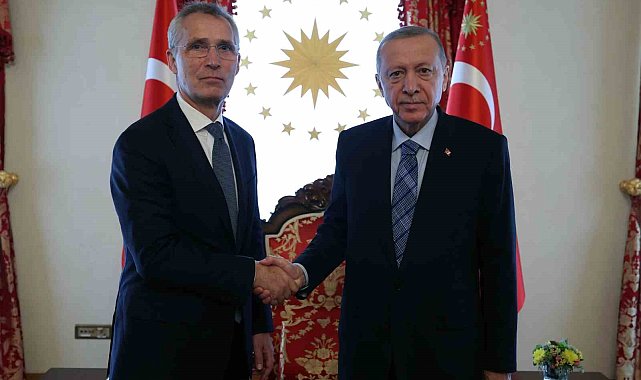 Cumhurbaşkanı Erdoğan, NATO Genel Sekreteri Stoltenberg'i kabul etti