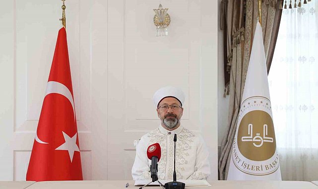 Diyanet İşleri Başkanı Erbaş: "Milletimizin desteğiyle mazlumların elinden tutmaya bu sene de devam edeceğiz"