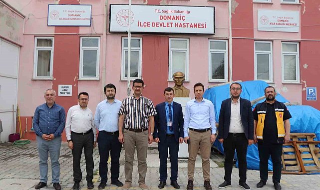 Domaniç ilçe sağlık hizmetleri yerinde değerlendirildi
