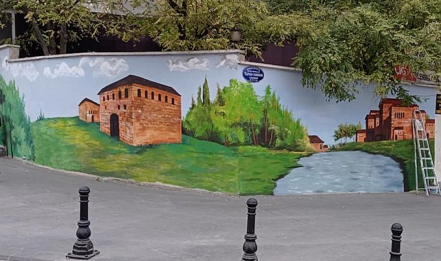 Gaziantep'in sokaklarına estetik dokunuş
