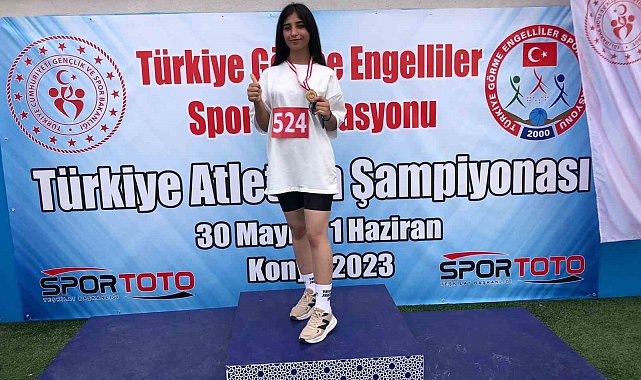 Görme engelli sporculardan büyük başarı