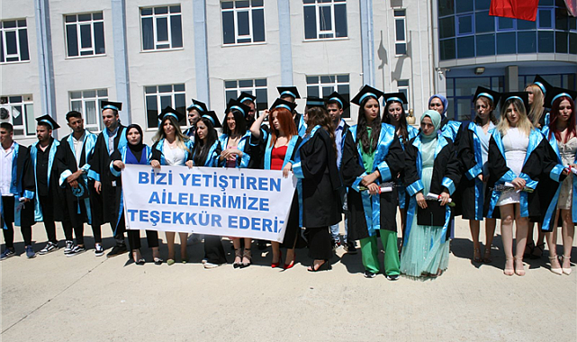Havsa'da mezuniyet coşkusu
