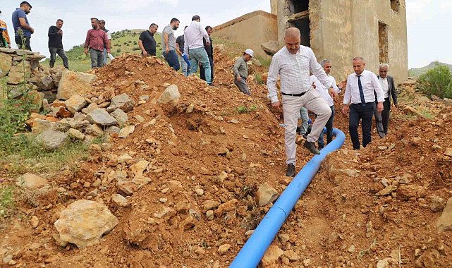 Hazro içme suyu sistemi yenileniyor