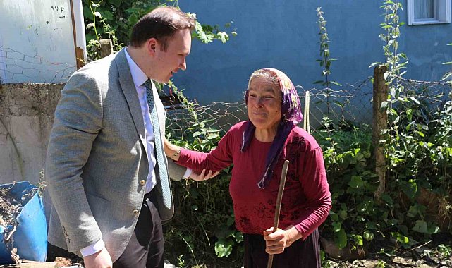 Kaymakam Kılıç sorun ve talepleri yerinde dinliyor