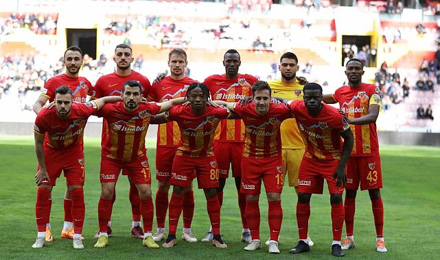 Kayserispor 36 maçta 55 gol attı