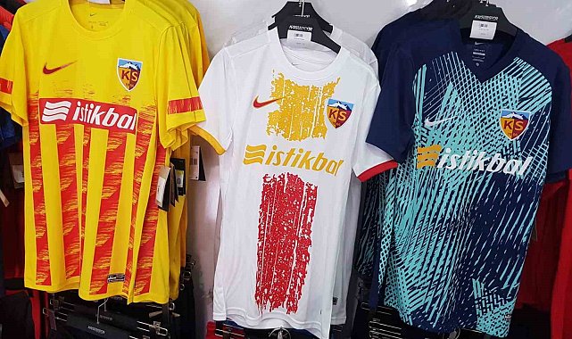 Kayserispor formaları satışa çıkarıldı