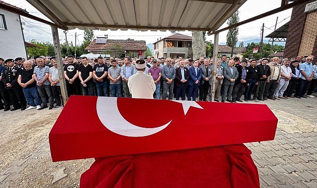 Kıbrıs gazisi son yolculuğuna uğurlandı