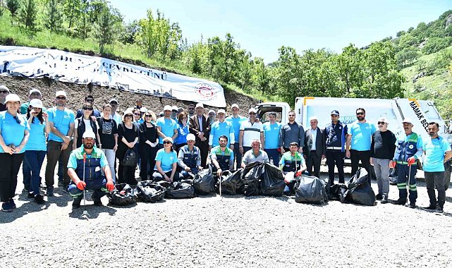 Kıbrıs Kanyonu'nda Çevre Haftası'nda temizlik yapıldı