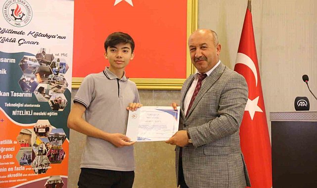 Kütahya'da Erasmus+ proje kapanış toplantısı ve sertifika töreni
