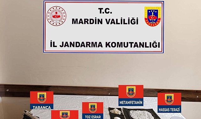 Mardin'de uyuşturucu operasyonu: 1 gözaltı