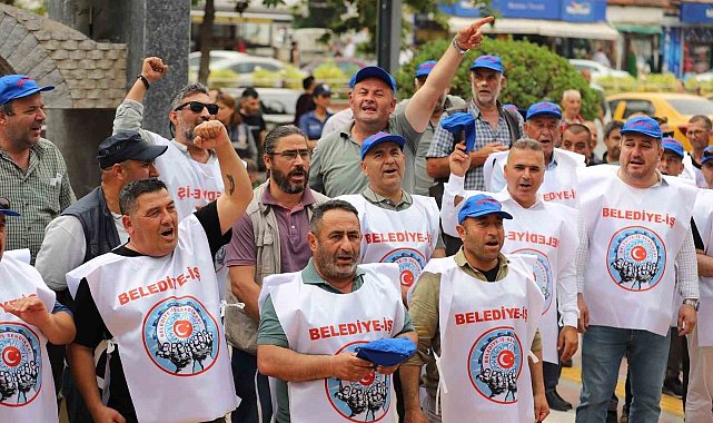 Menderes Belediyesi işçileri grev kararı aldı