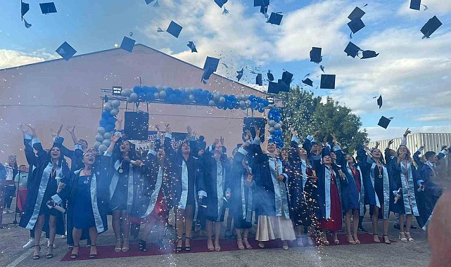 Muratlı'da mezuniyet coşkusu