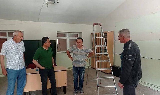 Okullarda yaz dönemi hazırlıkları başladı