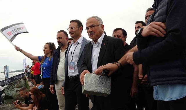 Ordu'da triatlon yarışları başladı