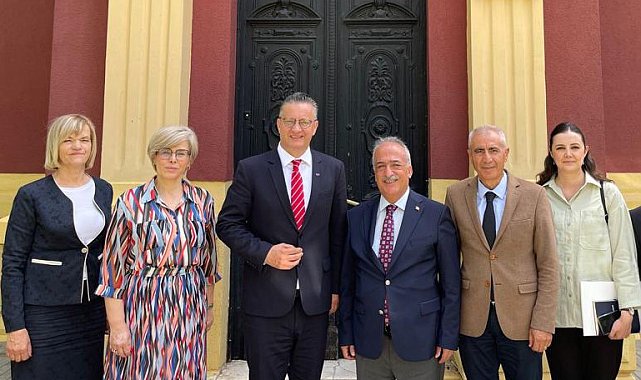 Rektör Çomaklı'dan balkan üniversitelerine ziyaret