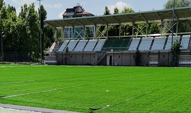 Selde zemini zarar gören saha yenilendi