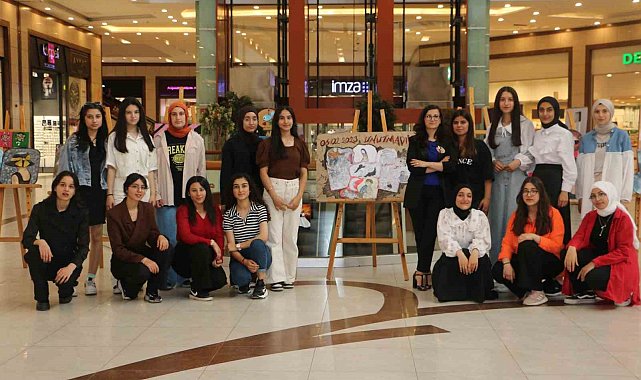 Silvanlı kız öğrencilerden resim ve fotoğraf sergisi